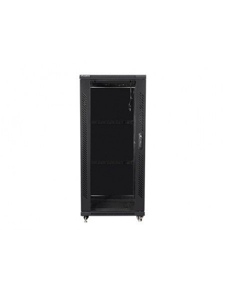 Lanberg FF01-6627-12B armario rack 27U Rack o bastidor independiente Negro