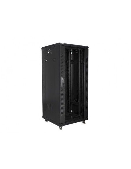 Lanberg FF01-6627-12B armario rack 27U Rack o bastidor independiente Negro