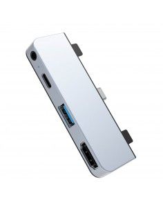 HYPER HD319E-SILVER estación dock para móvil Tableta Plata