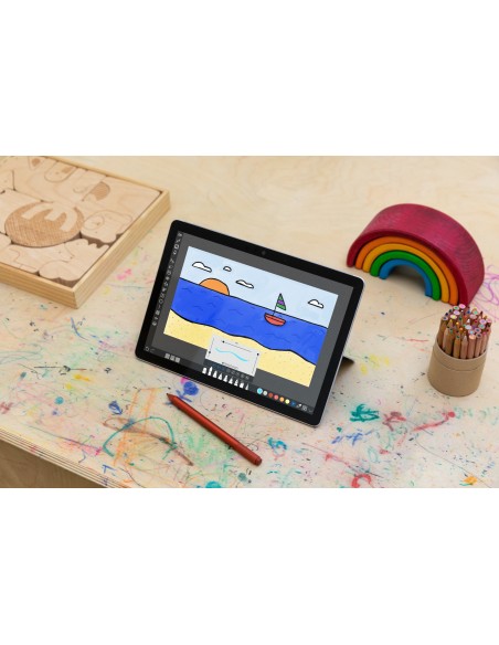 Microsoft Surface Go 2 64 GB 26,7 cm (10.5") Intel® Pentium® Gold 4 GB Wi-Fi 6 (802.11ax) Windows 10 Pro Plata