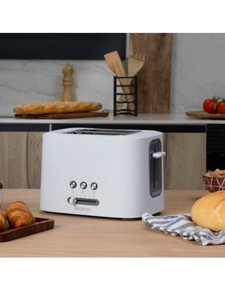 Cecotec TOAST&TASTE 9000 DOUBLE WHITE 2 rebanada(s) 980 W Blanco