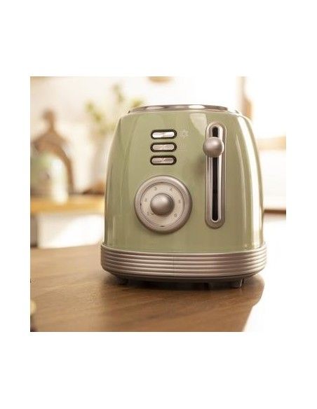 Cecotec Vintage 800 2 rebanada(s) 850 W Verde