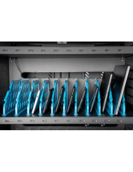 Digitus Armario de carga móvil para notebooks   tabletas hasta 15,6 pulgadas