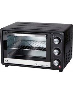 JATA HN928 horno tostador 28 L 1500 W Negro, Acero inoxidable Parrilla