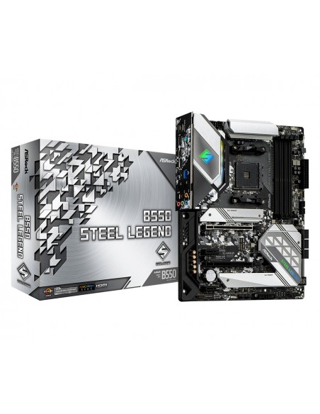 Asrock B550 Steel Legend AMD B550 Zócalo AM4 ATX