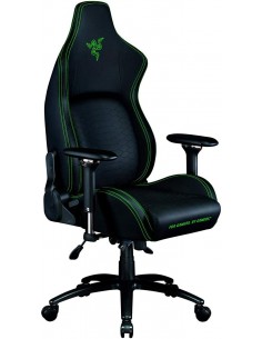 Razer Iskur Silla para videojuegos de PC Asiento acolchado Negro