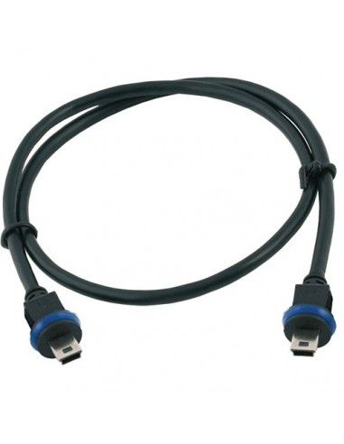 Mobotix MX-CBL-MU-EN-STR 2m cable USB USB 2.0 Micro-USB A Negro