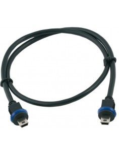 Mobotix MX-CBL-MU-STR-5 cable USB 5 m USB 2.0 Mini-USB A Negro