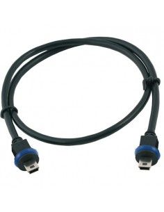 Mobotix MX-CBL-MU-EN-STR 5m cable USB USB 2.0 Mini-USB A Negro