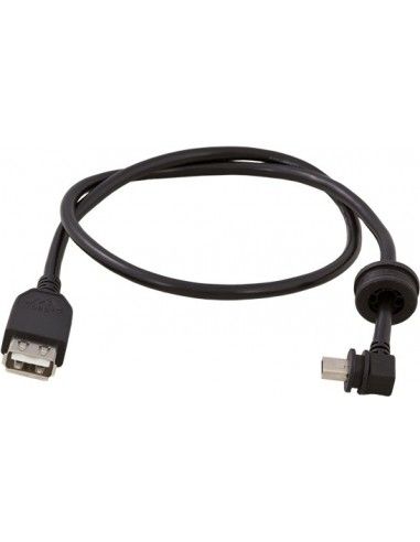 Mobotix MX-CBL-MU-EN-PG-AB-05 cable USB 0,5 m USB 2.0 Mini-USB A USB A Negro