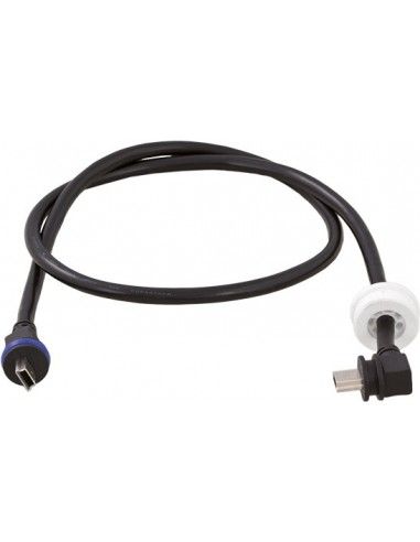 Mobotix MX-CBL-MU-STR-EN-PG-5 cable USB 5 m USB 2.0 Mini-USB A Negro