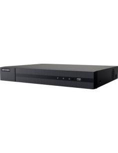 HIWATCH NVR ECONOMIC SERIES / PUERTOS POE 4 / CARCASA METAL / PUERTOS SATA 1, UP TO 6TB PER HDD / HDMI OUT  1, UP TO 4K /  DECOD
