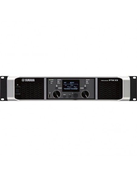 Yamaha PX8 amplificador de audio 4.0 canales Rendimiento fase Negro