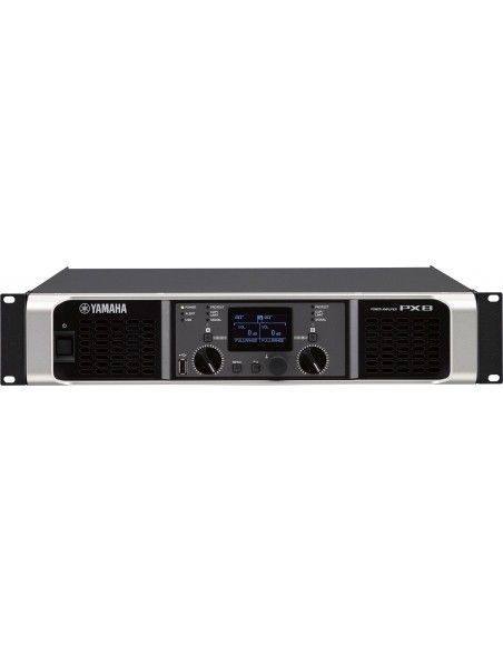 Yamaha PX8 amplificador de audio 4.0 canales Rendimiento fase Negro
