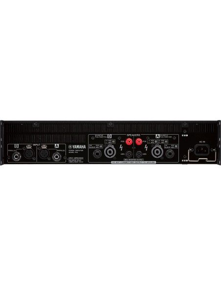 Yamaha PX8 amplificador de audio 4.0 canales Rendimiento fase Negro