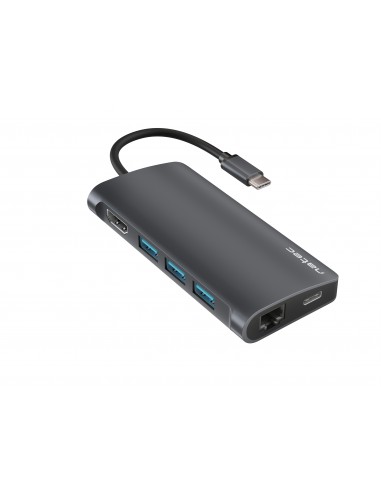 NATEC Fowler 2 Alámbrico USB 3.2 Gen 1 (3.1 Gen 1) Type-C Gris