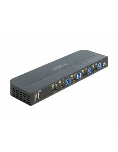 DeLOCK 11483 interruptor KVM Negro