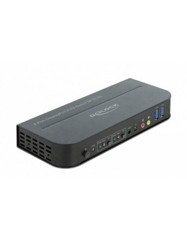 DeLOCK 11482 interruptor KVM Negro