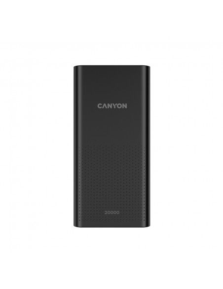 Canyon PB-2001 Polímero de litio 20000 mAh Negro