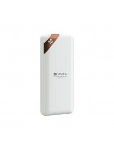 Canyon CNE-CPBP10W batería externa Polímero de litio 10000 mAh Blanco
