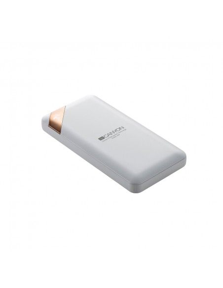 Canyon CNE-CPBP10W batería externa Polímero de litio 10000 mAh Blanco