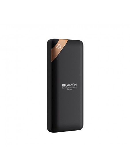 Canyon CNE-CPBP10B batería externa Polímero de litio 10000 mAh Negro