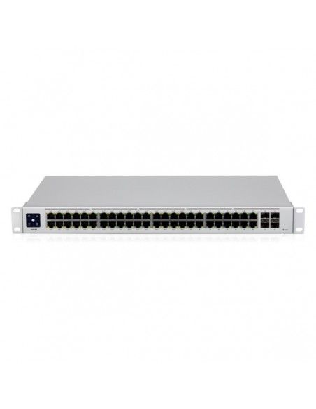Ubiquiti Networks UniFi USW-48-POE switch Energía sobre Ethernet (PoE) Acero inoxidable