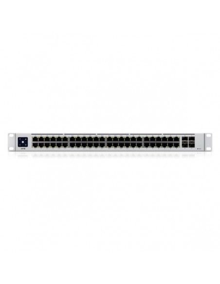 Ubiquiti Networks UniFi USW-48-POE switch Energía sobre Ethernet (PoE) Acero inoxidable