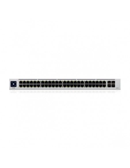 Ubiquiti Networks UniFi USW-48-POE switch Energía sobre Ethernet (PoE) Acero inoxidable