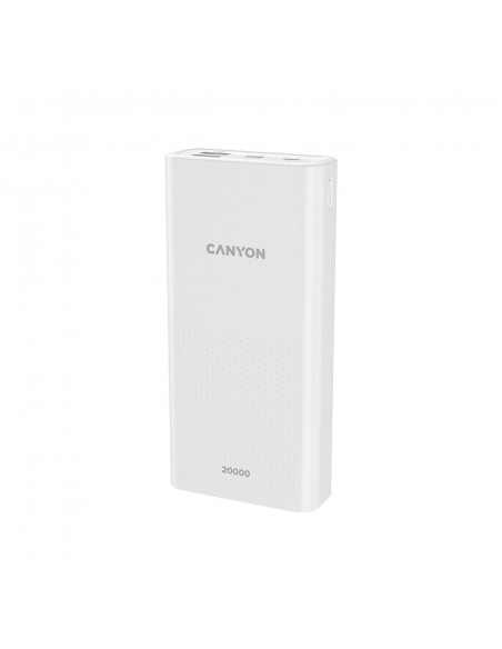 Canyon PB-2001 Polímero de litio 20000 mAh Blanco