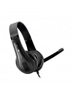 Canyon HSC-1 Auriculares Alámbrico Diadema Llamadas Música Negro