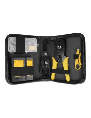 DeLOCK 86696 kit de herramientas para preparación de cables Multicolor