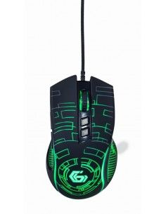 Gembird MUSG-RGB-01 ratón mano derecha USB tipo A 3600 DPI
