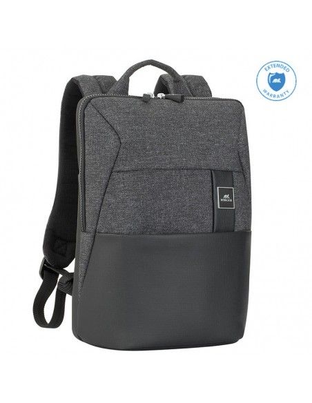 Rivacase 8825 maletines para portátil 33,8 cm (13.3") Mochila Negro