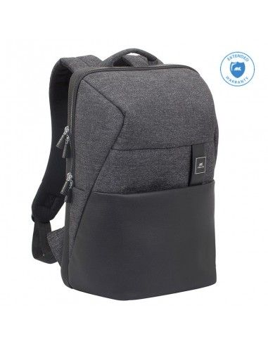 Rivacase 8861 maletines para portátil 39,6 cm (15.6") Mochila Negro