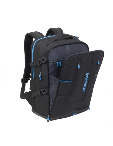 Rivacase 7860 maletines para portátil 43,9 cm (17.3") Funda tipo mochila Negro, Azul