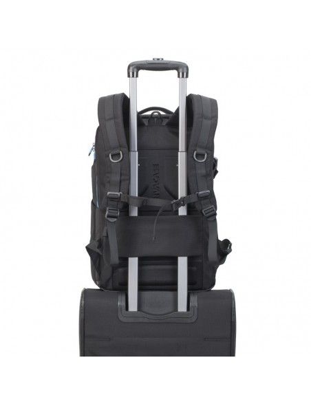 Rivacase 7860 maletines para portátil 43,9 cm (17.3") Funda tipo mochila Negro, Azul