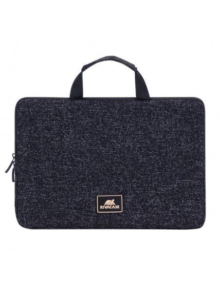 Rivacase 7913 maletines para portátil 33,8 cm (13.3") Funda Negro, Blanco