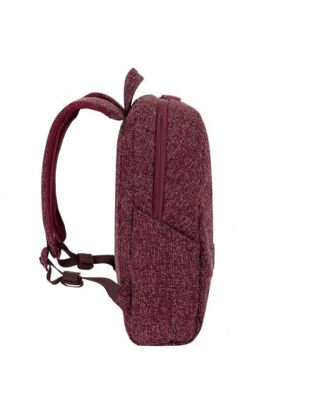 Rivacase 7923 maletines para portátil 33,8 cm (13.3") Mochila Borgoña, Blanco