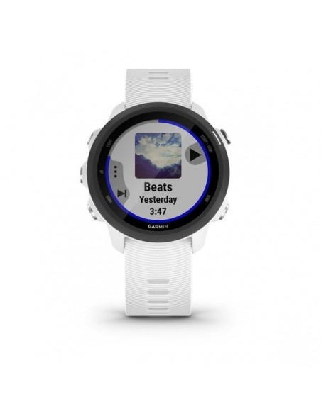 Garmin Forerunner 245 Music 3,05 cm (1.2") MIP 30 mm Negro, Blanco GPS (satélite)