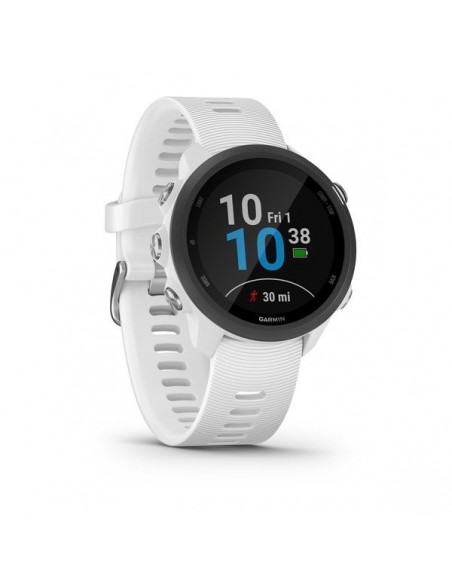 Garmin Forerunner 245 Music 3,05 cm (1.2") MIP 30 mm Negro, Blanco GPS (satélite)
