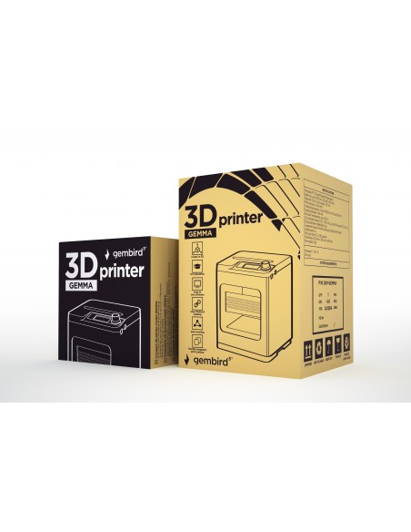 Gembird Gemma impresora 3d Fabricación de Filamento Fusionado (FFF)