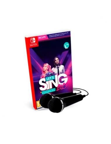 JUEGO NINTENDO SWITCH LET S SING 2023 + 2 MANDOS