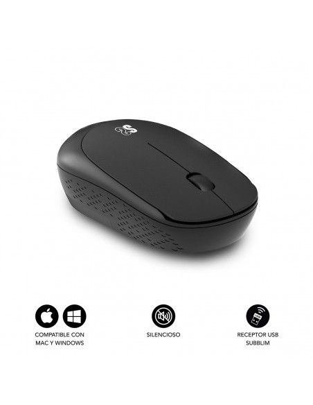 SUBBLIM Ratón Business Plus Silencioso inalámbrico 2.4G 1200 DPI