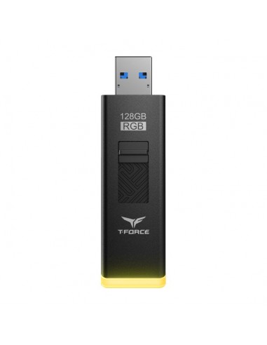 Team Group Spark RGB unidad flash USB 128 GB USB tipo A 3.2 Gen 1 (3.1 Gen 1) Negro