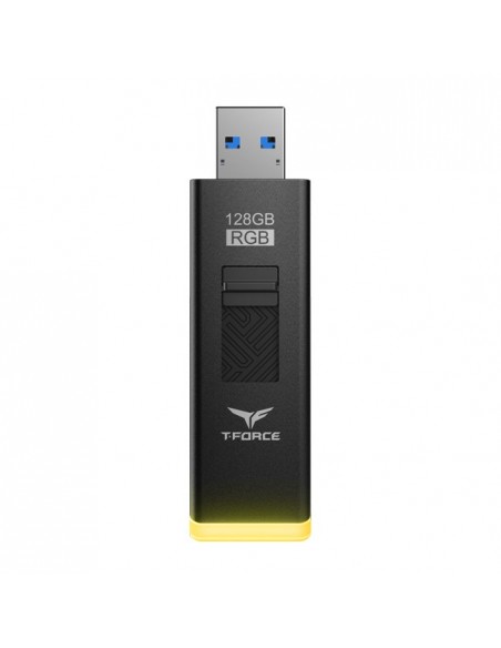 Team Group Spark RGB unidad flash USB 128 GB USB tipo A 3.2 Gen 1 (3.1 Gen 1) Negro