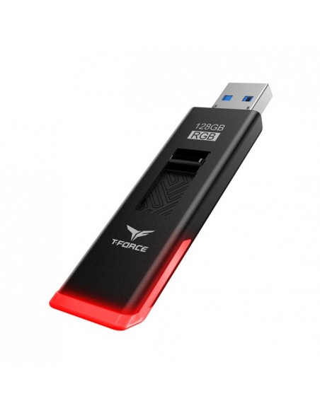 Team Group Spark RGB unidad flash USB 128 GB USB tipo A 3.2 Gen 1 (3.1 Gen 1) Negro