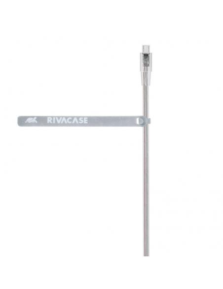 RIVACASE VA6000 TR12 Micro USB cable 1.2m transp.
