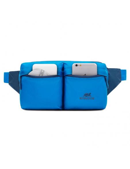 RIVACASE 5511 Mestalla Riñonera Móvil Azul