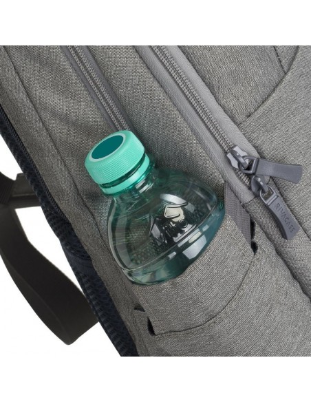 Rivacase 7760 maletines para portátil 39,6 cm (15.6") Funda tipo mochila Gris